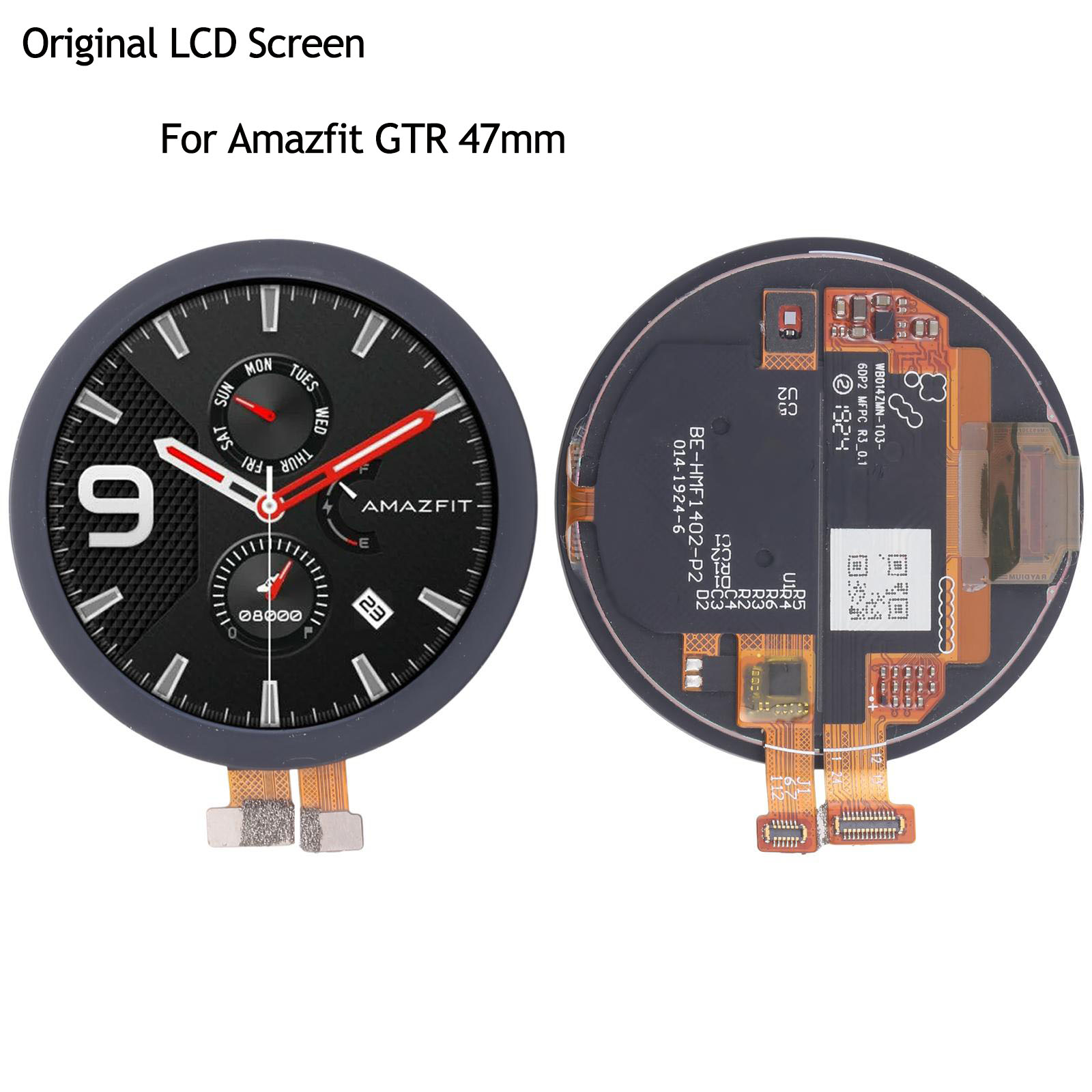 Embroidery Digitizer - Amazfit GTR 47mm용 디지타이저 전체 어셈블리가