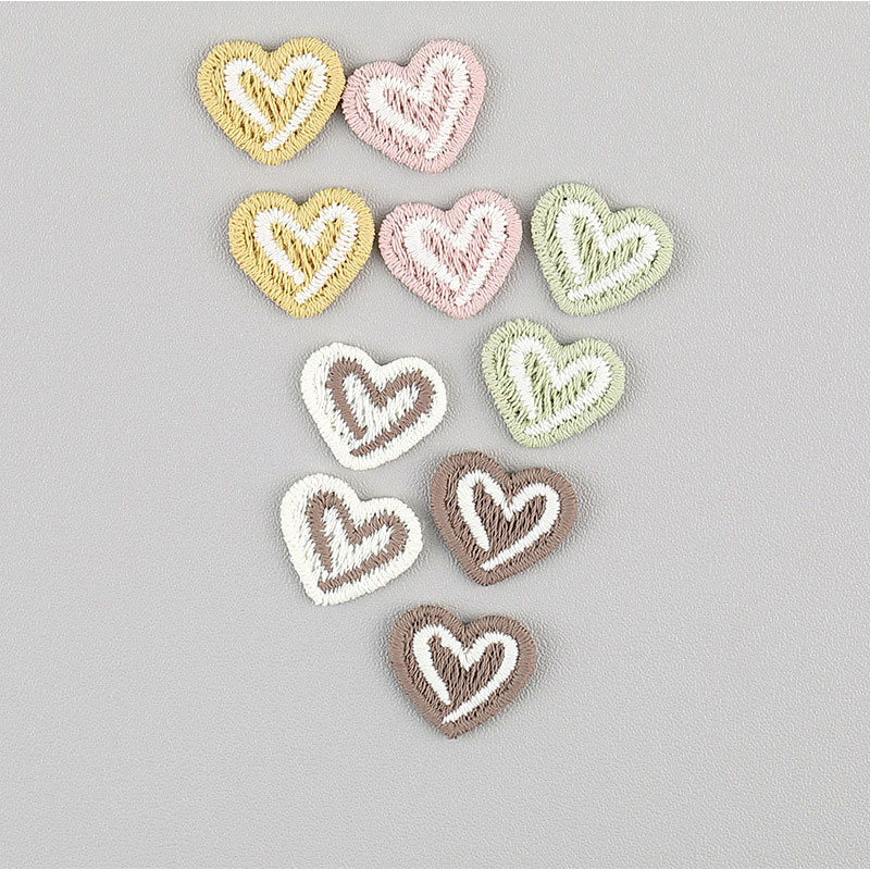 20개 하트 모양 자수 아플리케 DIY 패치 (신발,  - Embroidery On Socks 리뷰 및 가격