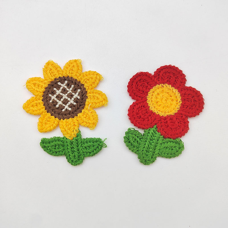 10Pcs 해바라기 자수 패치 DIY 팩 의류 액세서리 - Embroidery On Socks 리뷰 및 가격