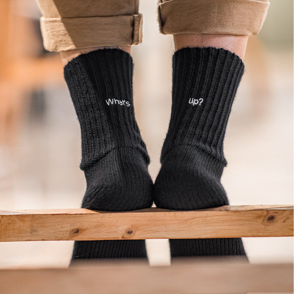 Maden 3 팩 쌍 빈티지 거친 스티치 자수 니트 중 - Embroidery On Socks 리뷰 및 가격