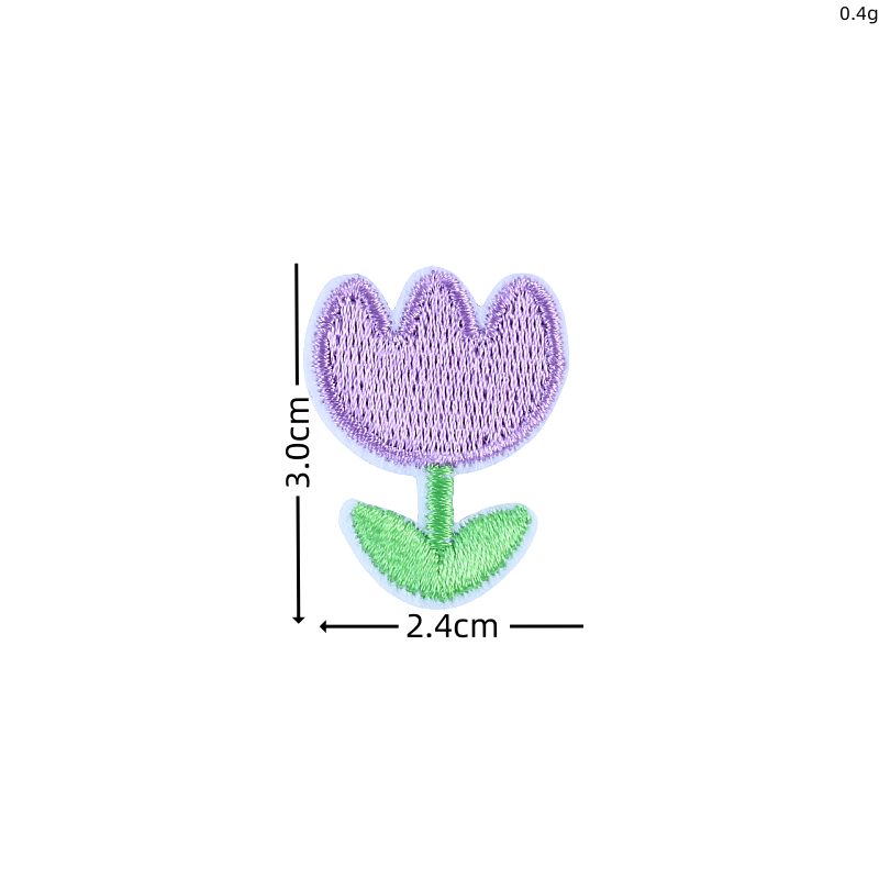 만화 꽃 패치 미니 귀여운 작은 패치, DIY 의류 가 - Embroidery On Socks 리뷰 및 가격