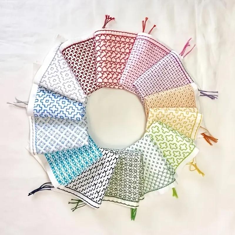 9/32개 실과 바늘 데님 원단 손자수 키트 재봉 용품 - Embroidery For Beginners 리뷰 및 가격